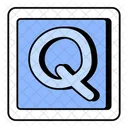 Alphabet Q  Icon