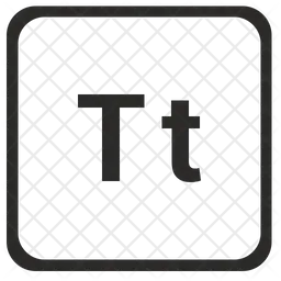 Alphabet T  Icon