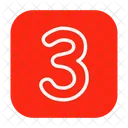 Alphabet Three  Icon