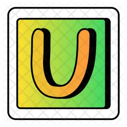 Alphabet U  Symbol