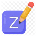 Alphabet Writing  Icon