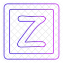 Alphabet Z  Icon