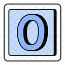 Alphabet Zero  Icon