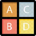 Alphabetblöcke  Symbol