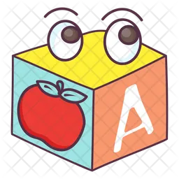Alphabetic Block  Icon