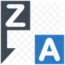 Alphabetical order  Icône