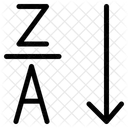 Alphabetical Order  Icon