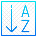 Alphabetical Sorting Report Chart Icon