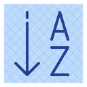 Alphabetical Sorting  Icon