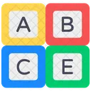 Alphabetics Blocks  Icon