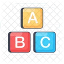 Alphabets Abc English Letters Icon