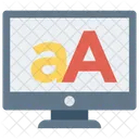 Alphabets Font Text Icon