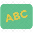 Abc Alphabets Whiteboard Icon