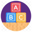 Rudiment Alphabets Basic Learning Icon
