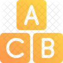 Alphabets Abc Kindergarten Icon