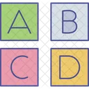 Abc Letters Education Icon