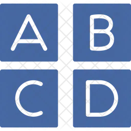Alphabets  Icon