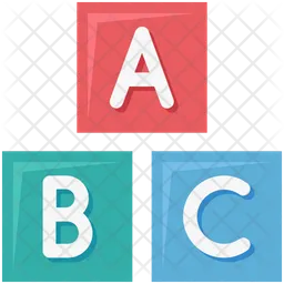 Alphabets Cubes  Icon