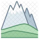 Alps Mountain Nature Icon