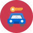 Alquiler De Coches Coche Alquiler Icono