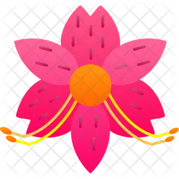 Alstroemeria  Icon