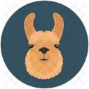 Tier Lama Lama Symbol