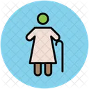 Alt Alter Frau Symbol