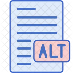 Alt Text  Icon