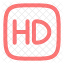 Alta Definicion Hd Video Icono