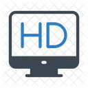 Hd Alta Definicion Pantalla Icono