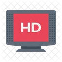 Alta Definicion Pantalla Hd Icono