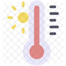 Temperatura alta  Ícone