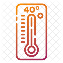 Temperatura alta  Ícone
