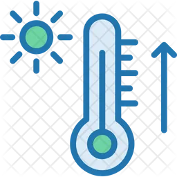 Temperatura alta  Ícone