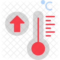 Temperatura alta  Ícone