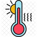 Temperatura alta  Icon