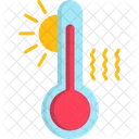 Alta temperatura  Icono