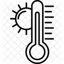 Altas Temperaturas Celsius Grados Icono