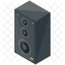 Alto Amplificador Altavoz Icon