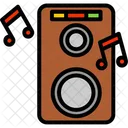 Altavoz Ano Nuevo Vacaciones Icon