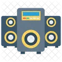 Woofer Ruidoso Altavoz Icono