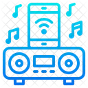 Altavoz Inteligente Musica Telefono Inteligente Icono