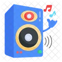 Altavoz de música  Icono