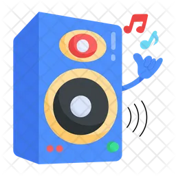 Altavoz de música  Icono