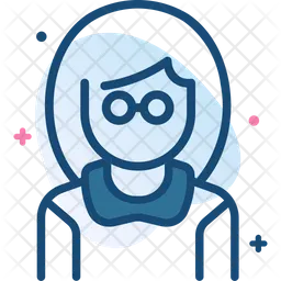 Alte Frau  Symbol