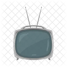 Alter Fernseher  Symbol