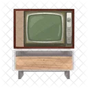 Fernsehen Alter Fernseher Fernseher Icon