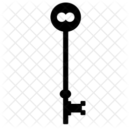 Alter Schlüssel  Symbol