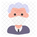 Alter Mann Avatar Mann Symbol