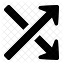 Alternate Intersect Cross Icon